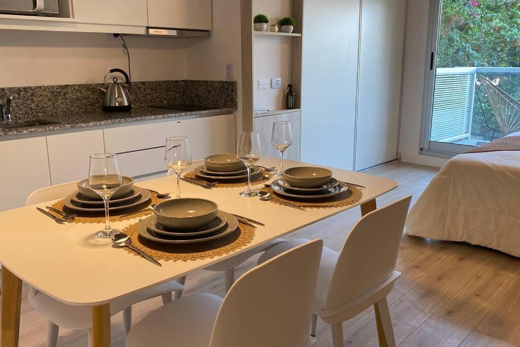 Apartamento Mono En Palermo Hollywood Gym Laundry Jacuzzi 100mts Mercado De Pulgas *